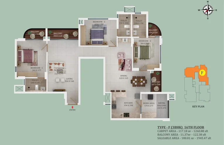 Trinity Laurel floor plan