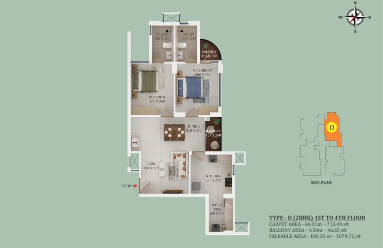 Trinity Laurel floor plan