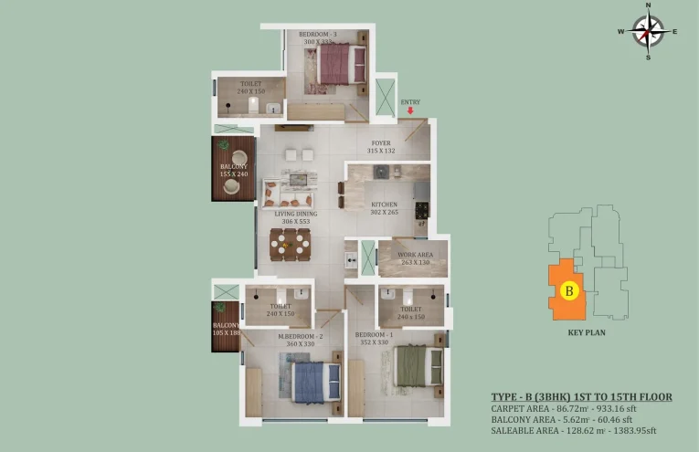 Trinity Laurel floor plan