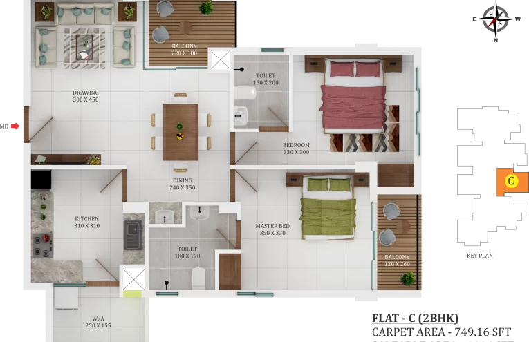 Trinity Estilla floor plan