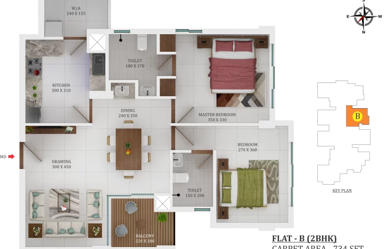 Trinity Estilla floor plan